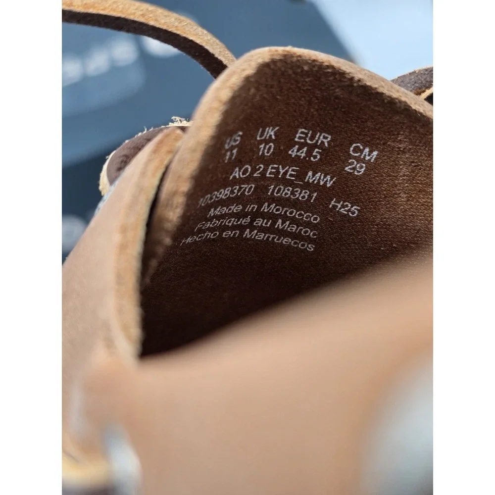 Men's SPERRY AO 2-EYE MW-205 - ROYAL BROWN - Size 11 M